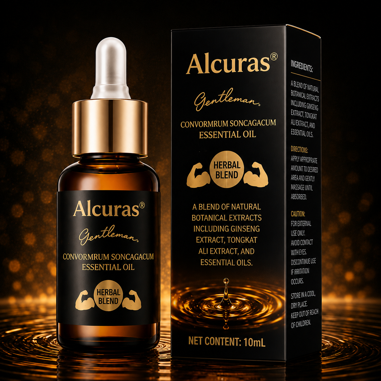 Alcuras® Advanced Men’s Intimate Essential Oil-Redefine Male Confidence & Daily Body Care
