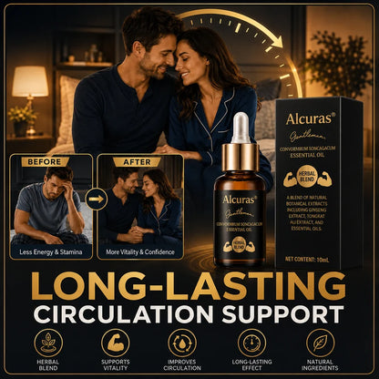 Alcuras® Advanced Men’s Intimate Essential Oil-Redefine Male Confidence & Daily Body Care