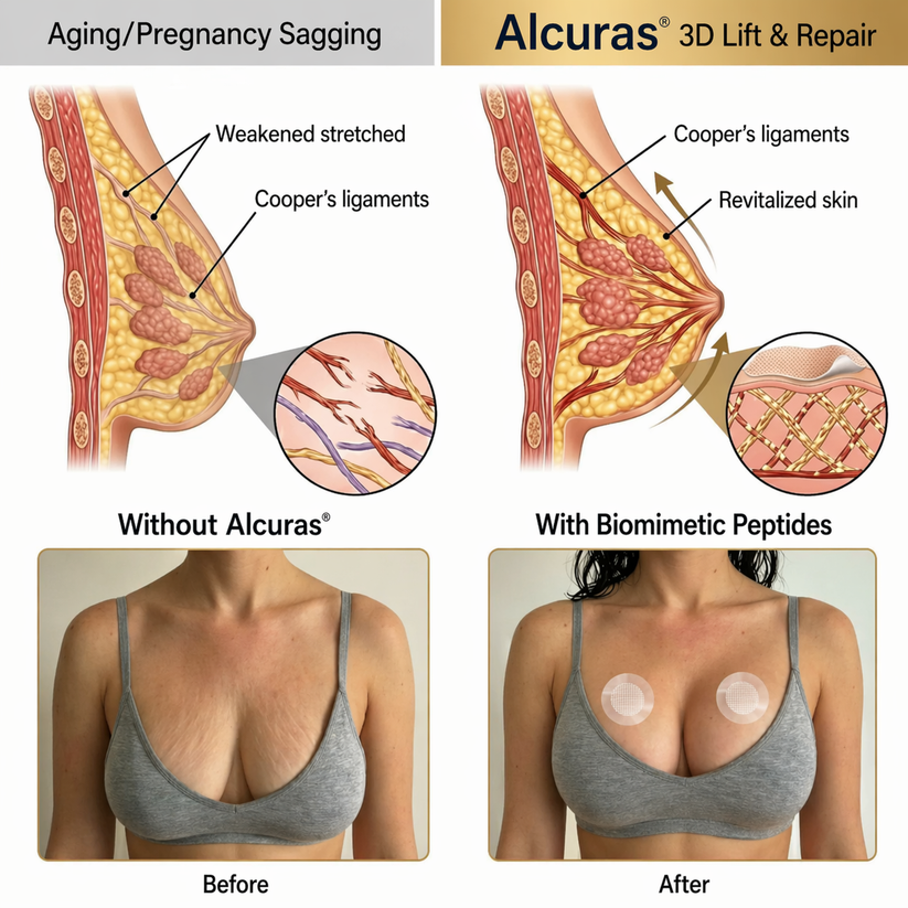 Last Day 49% OFF🔥Alcuras® Targeted Breast Enhancement Advanced Nano Microneedle Patch