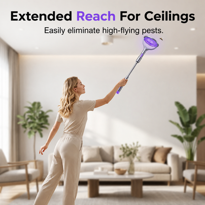 Last Day 49% OFF🔥2-in-1 Electric Mosquito Swatter