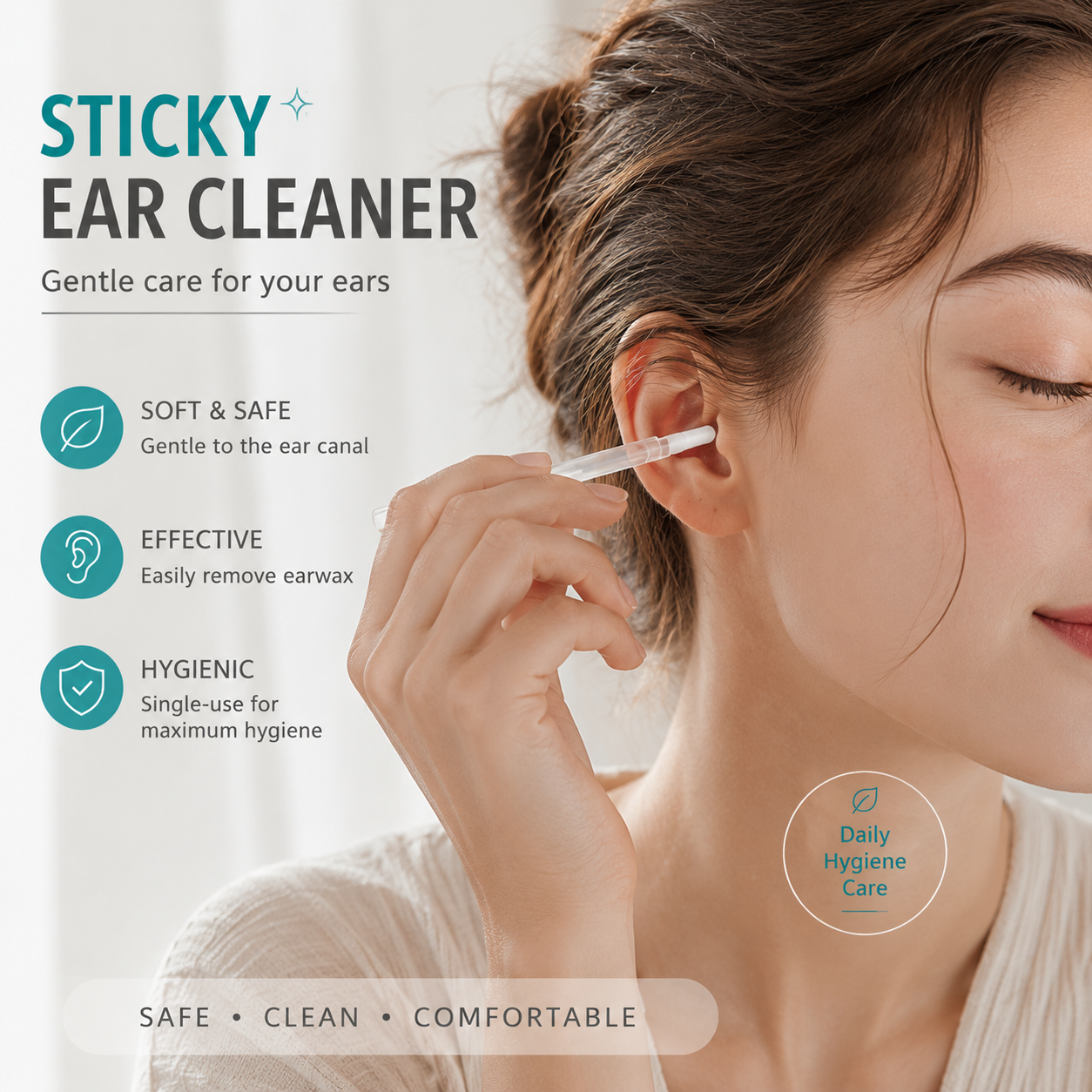 Alcuras® Ear Cleanner Sticky Pick