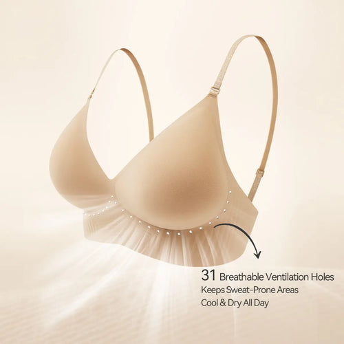 Women's Low Back Backless Seamless Convertible Bra