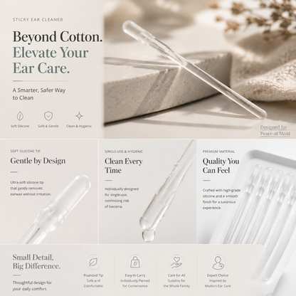 Alcuras® Ear Cleanner Sticky Pick