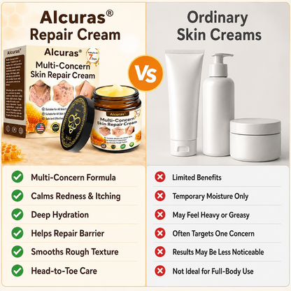 Last Day 80% OFF🐝Alcuras® Multi-Concern Skin Repair Cream