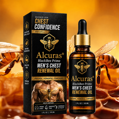 Alcuras® BlackBee Prime Men's Chest Renewal Oil