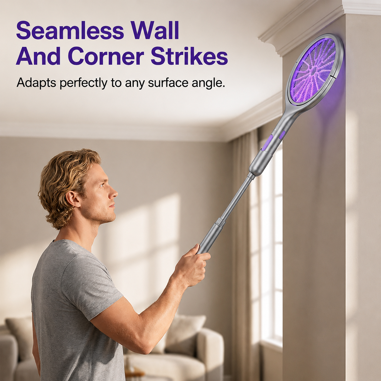 Last Day 49% OFF🔥2-in-1 Electric Mosquito Swatter