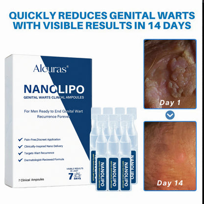 Alcuras® NANOLIPO GENITAL WARTS CLINICAL AMPOULES