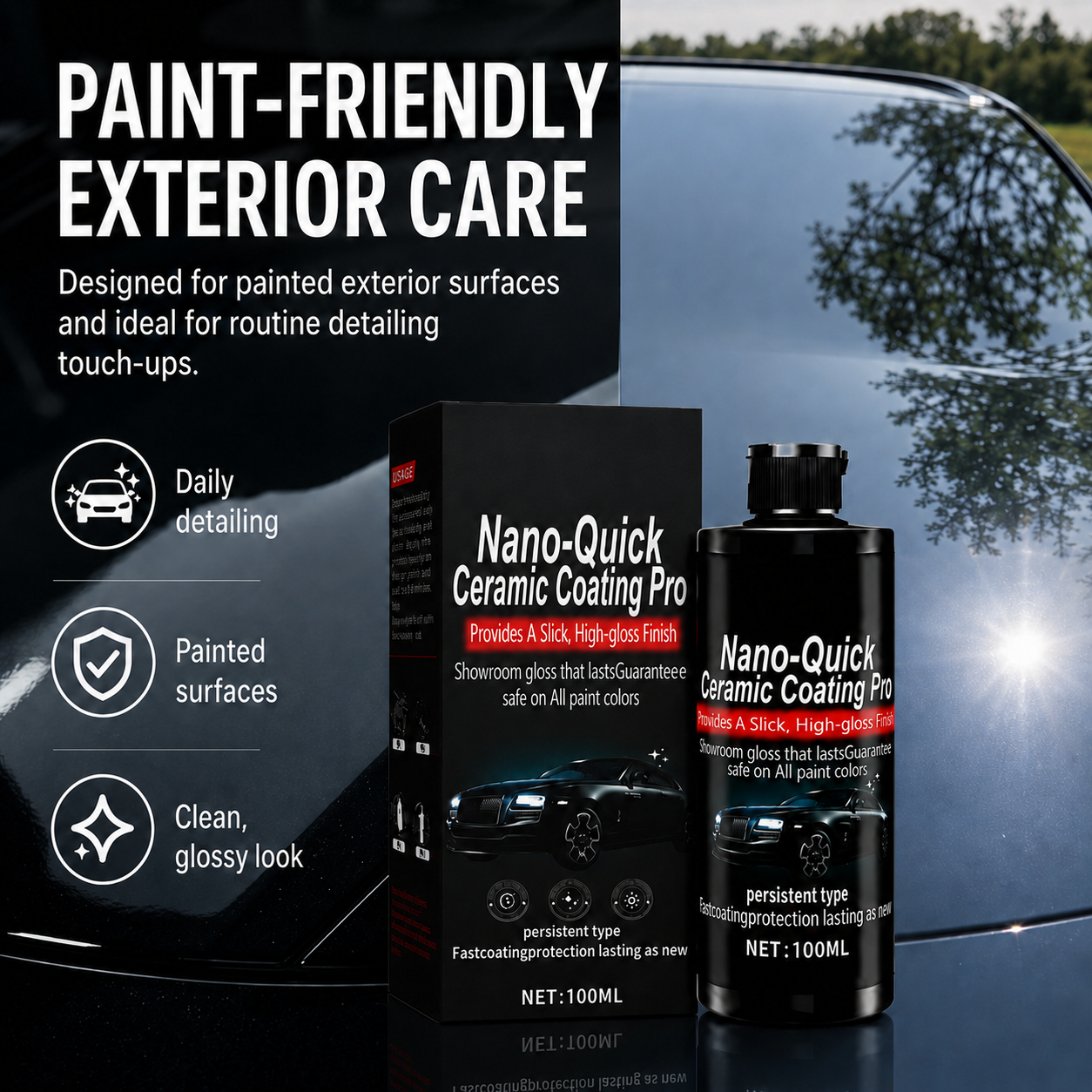 Automotive Nano-Ceramic Coating Liquid