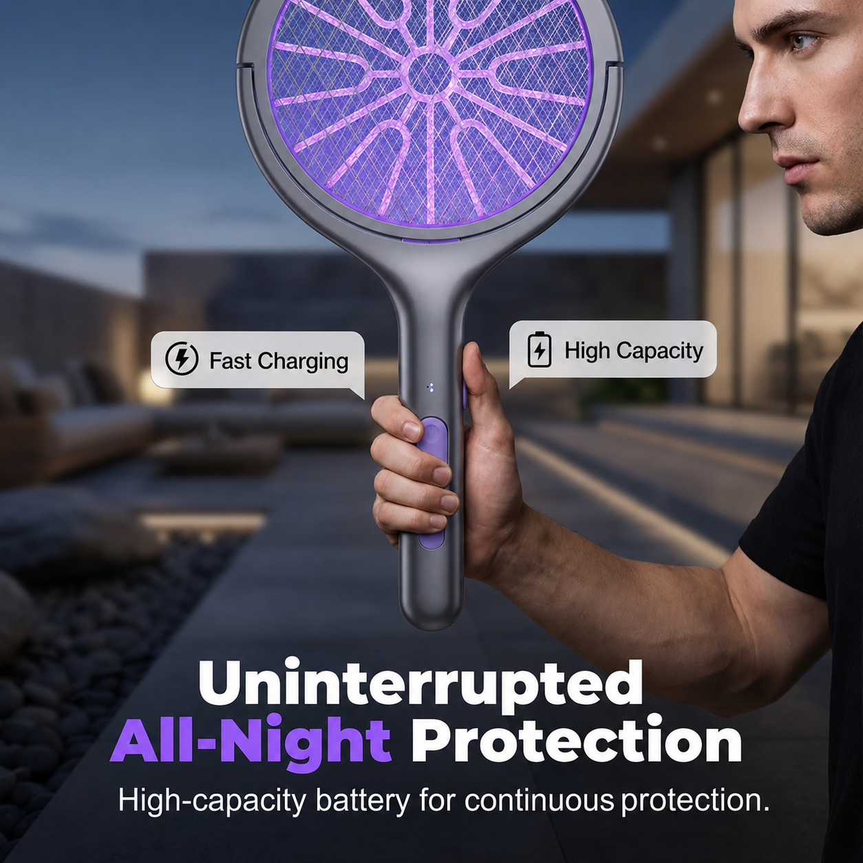 Last Day 49% OFF🔥2-in-1 Electric Mosquito Swatter