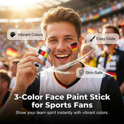 🔥LAST DAY 49% OFF⚽🏆National Flag Face Paint Stick for Sports Fans✨🌈