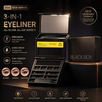 ⏰ 50% OFF NOW! ✨ 2026 New Arrival 3-in-1 Eyeliner