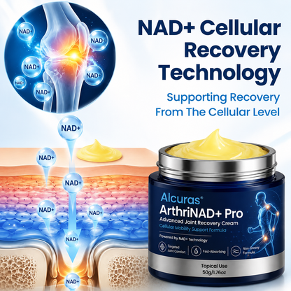 Alcuras® ArthriNAD+ Pro Advanced Joint Recovery Cream
