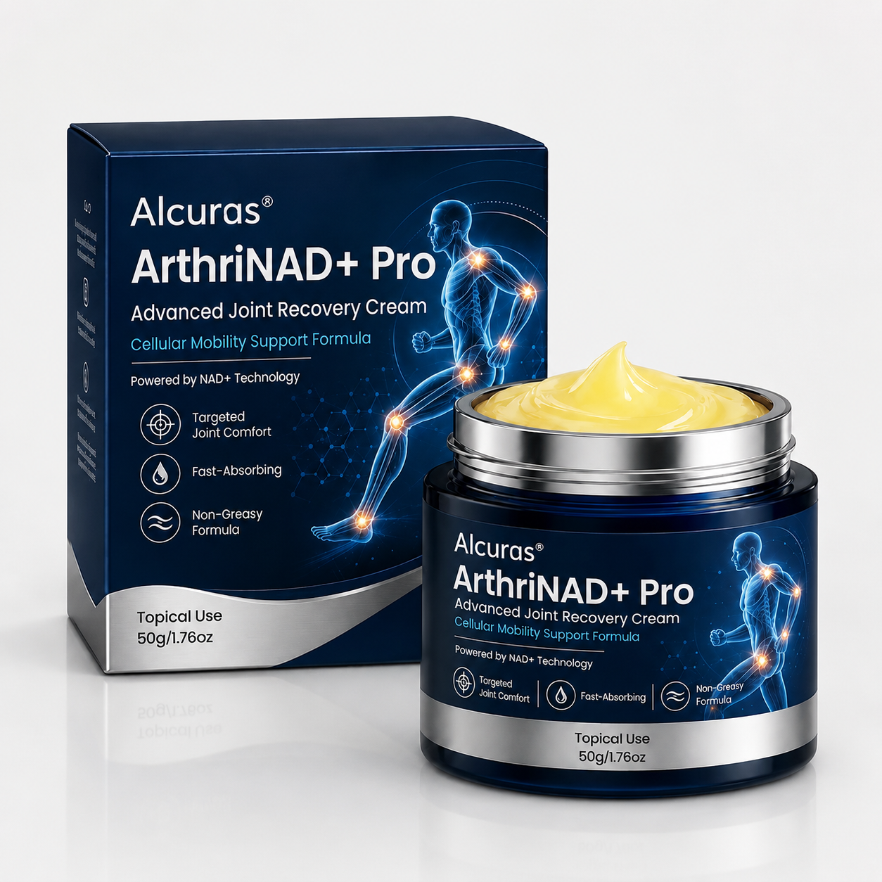 Alcuras® ArthriNAD+ Pro Advanced Joint Recovery Cream