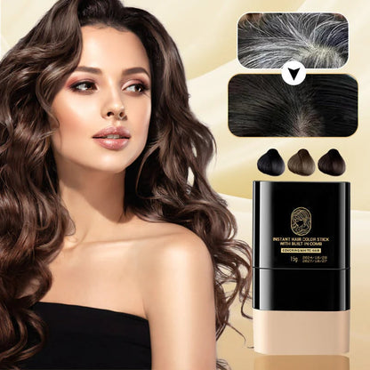 ✨Instant Hair Colour Stick with Built-In Comb🔥