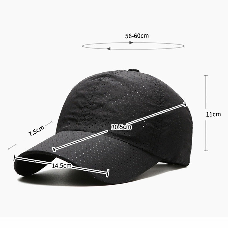 🧢 Stay Cool All Day Alcuras™ Unisex Breathable Baseball Cap|Ultra-Light Comfort • Premium Style