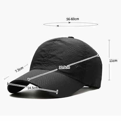 🧢 Stay Cool All Day Alcuras™ Unisex Breathable Baseball Cap|Ultra-Light Comfort • Premium Style