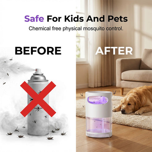 🦟 49% OFF 🎉! UV Mosquito Killer Lamp – quiet, USB, chemical-free. 50K+ sold! 🔇🌙