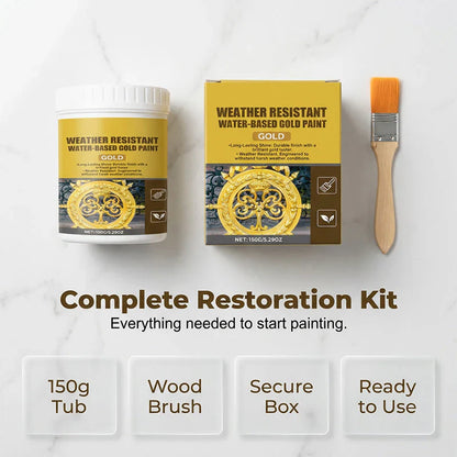 Water-Based Golden Metallic Paint | BUY 1 GET 1 FREE!