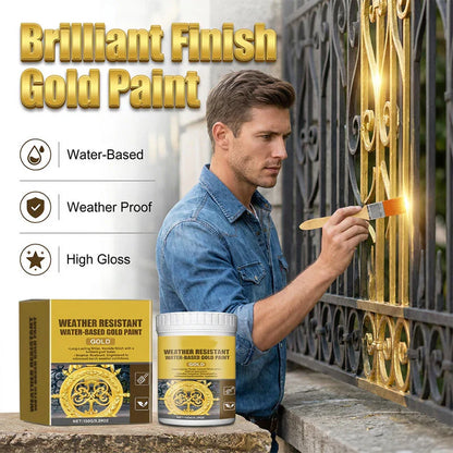 Water-Based Golden Metallic Paint | BUY 1 GET 1 FREE!