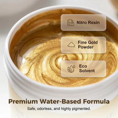 Water-Based Golden Metallic Paint | BUY 1 GET 1 FREE!
